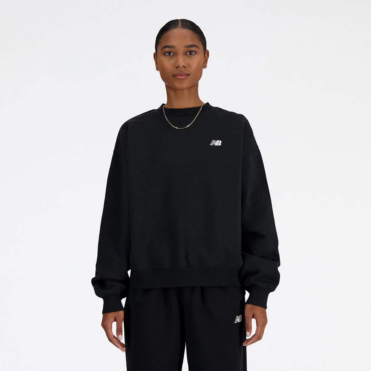Sweat New Balance Femme Fleece Crew