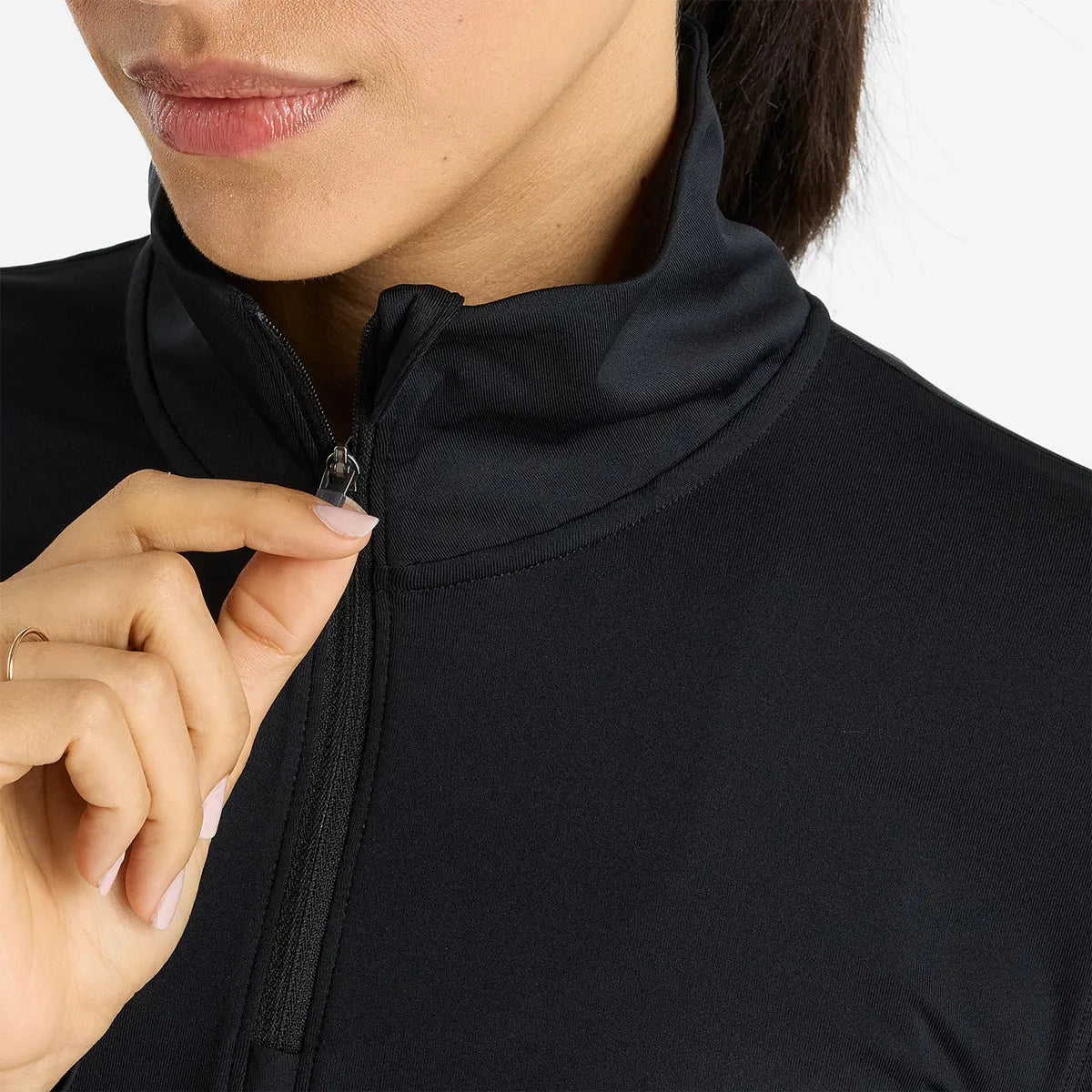 T-Shirt New Balance Femme Sport Sport Quarter Zip