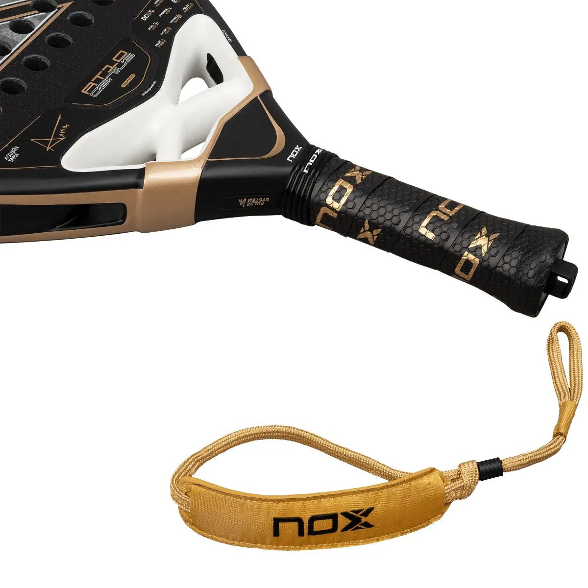 Raquette Test de Padel Nox AT10 Genius 18K Alum By Agustin Tapia