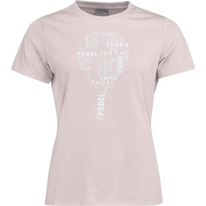 T-Shirt Head Femme Typo Padel