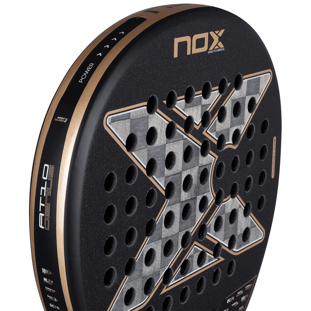Raquette Test de Padel Nox AT10 Genius 18K Alum By Agustin Tapia
