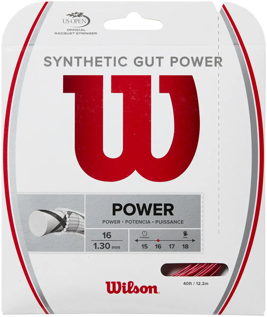 Cordage Wilson Synthetic Gut Power (12.20 Mètres)