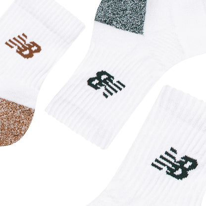3 Paires de Chaussettes New Balance Active Crew (Ankle)