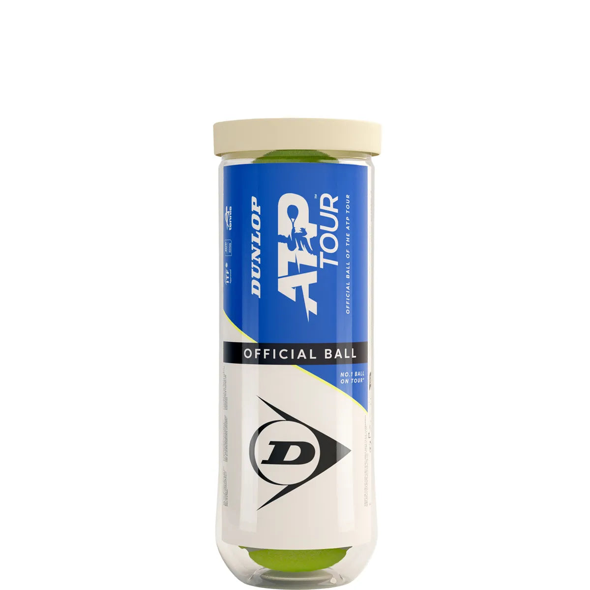 Tube de 3 Balles Dunlop Atp Tour