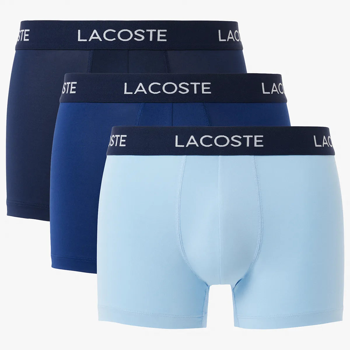 Pack de 3 Boxers Lacoste Polyester