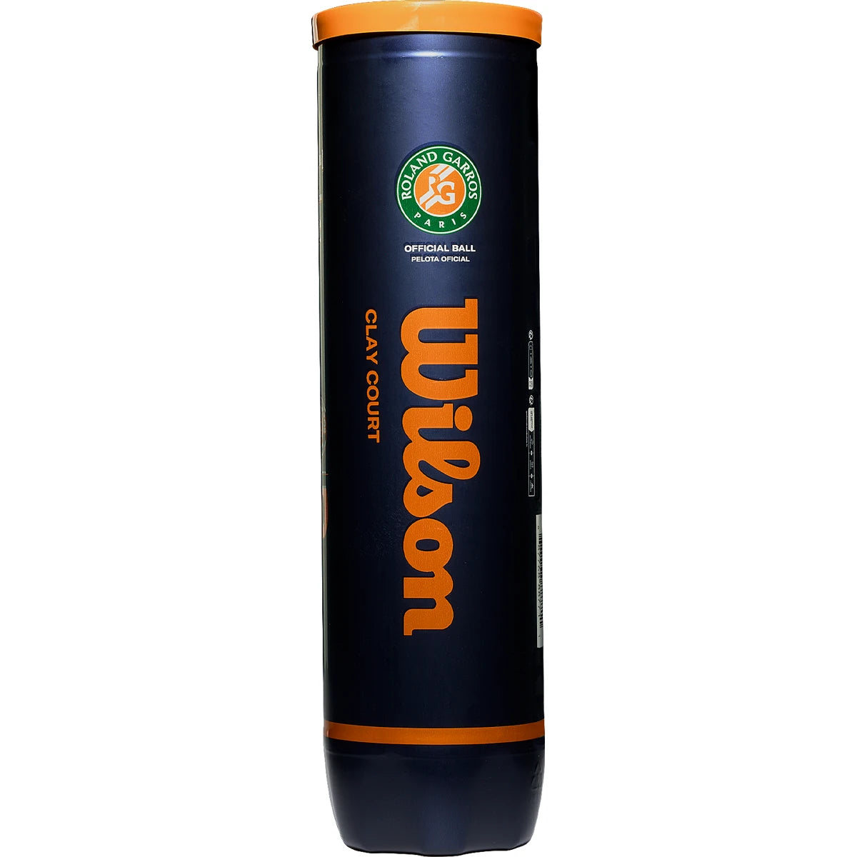 Tube de 4 Balles Wilson Roland Garros Clay Court