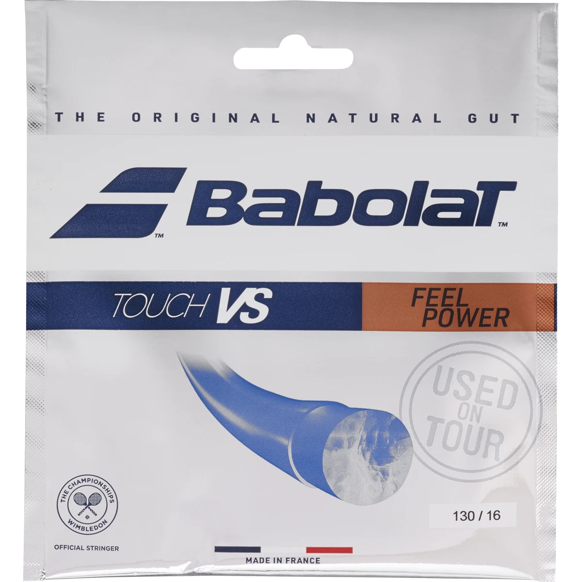 Cordage Babolat Boyau Naturel Vs Touch (12 Mètres)