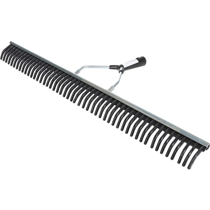 Rateau Caoutchouc Largeur 75 Cm avec Manche Bois