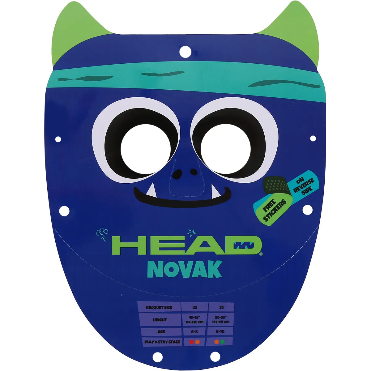 Raquette Head Junior Novak 19