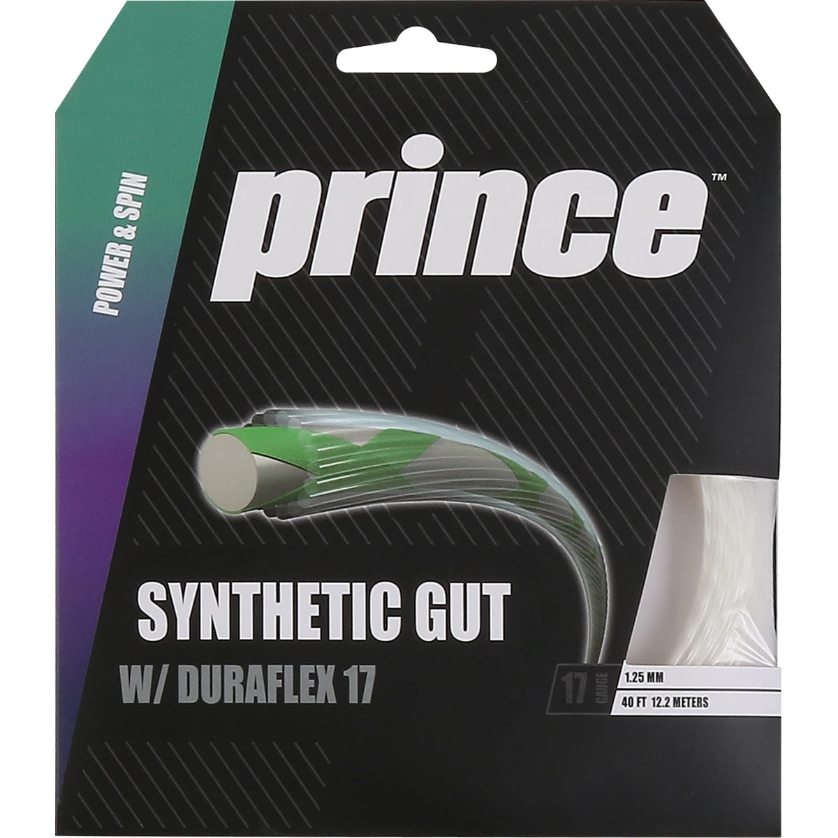 Cordage Prince Super Synthetic Gut Duraflex 17 (12 Mètres)