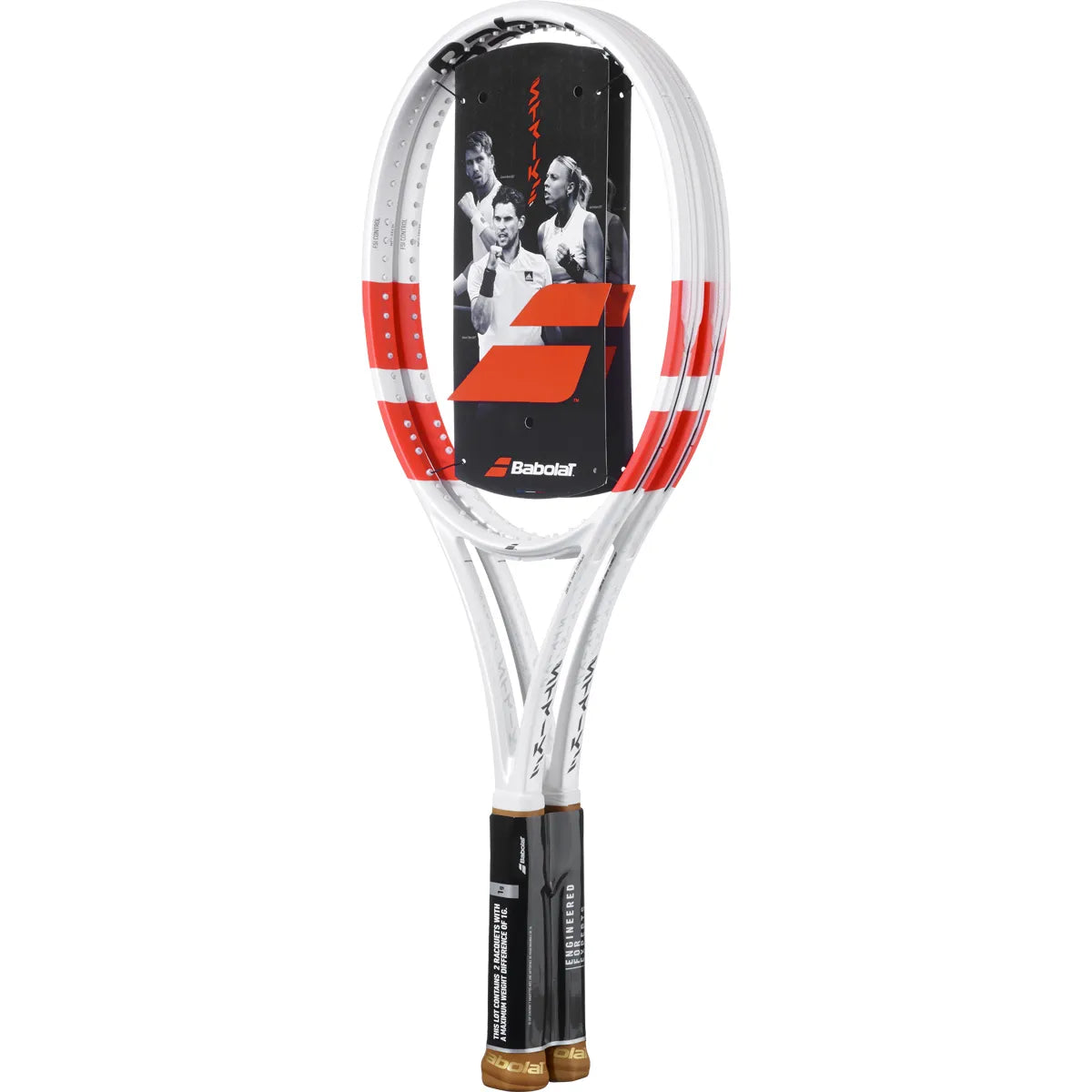 Pack de 2 Raquettes Babolat Pure Strike 97 (310 Gr)