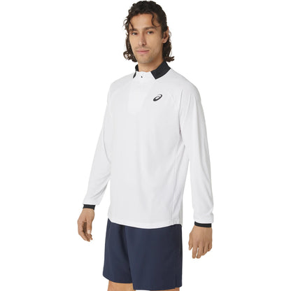 T-Shirt Asics Court Mangues Longues 1/2 Zip