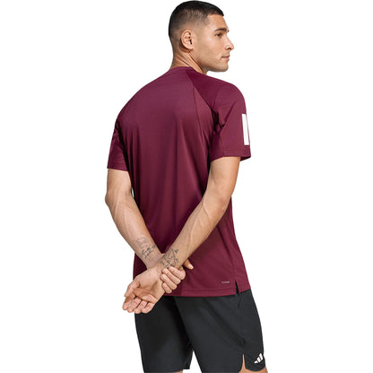 T-Shirt adidas Homme Club 3 Bandes