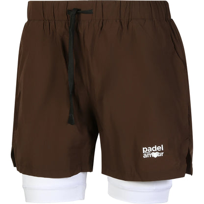 Short 2 en 1 Padel Mon Amour