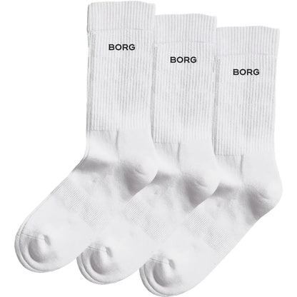 3 Paires de Chaussettes Bjorn Borg Essential Logo Side (Mid)