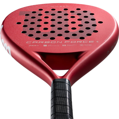 Raquette de Padel Wilson Carbon Force Red