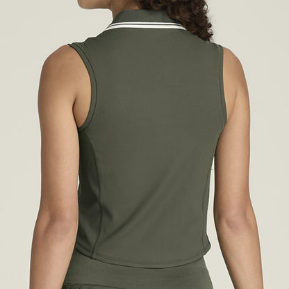 Polo Wilson Femme Rib Sleeveless