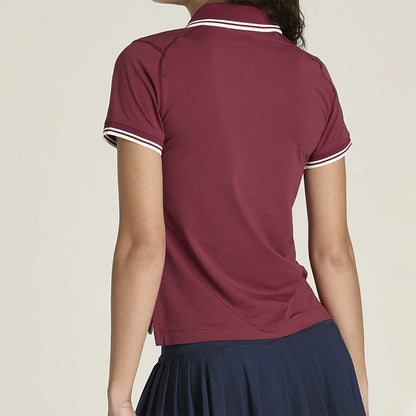 Polo Wilson Femme Club Cranberry