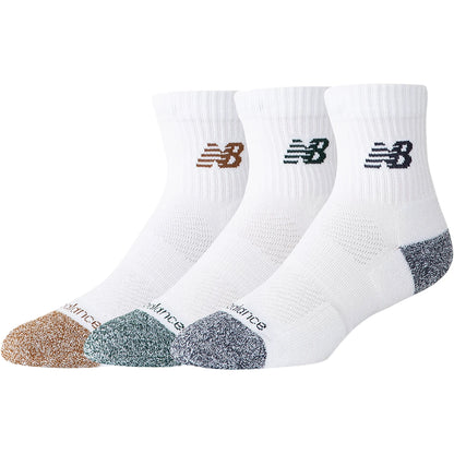 3 Paires de Chaussettes New Balance Active Crew (Ankle)