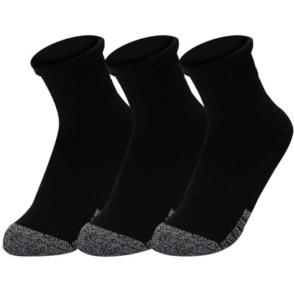 3 Paires de Chaussettes Under Armour Heatgear Quarter (Ankle)