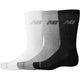 3 Paires de Chaussettes New Balance Perf Crew (Mid)