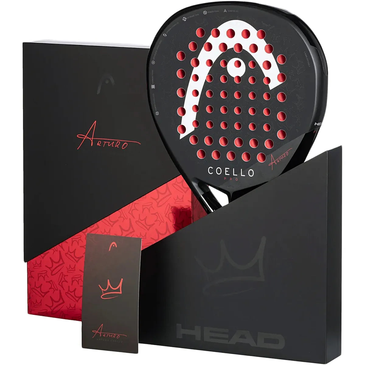 Coffret Raquette de Padel Head Coello Pro 2025
