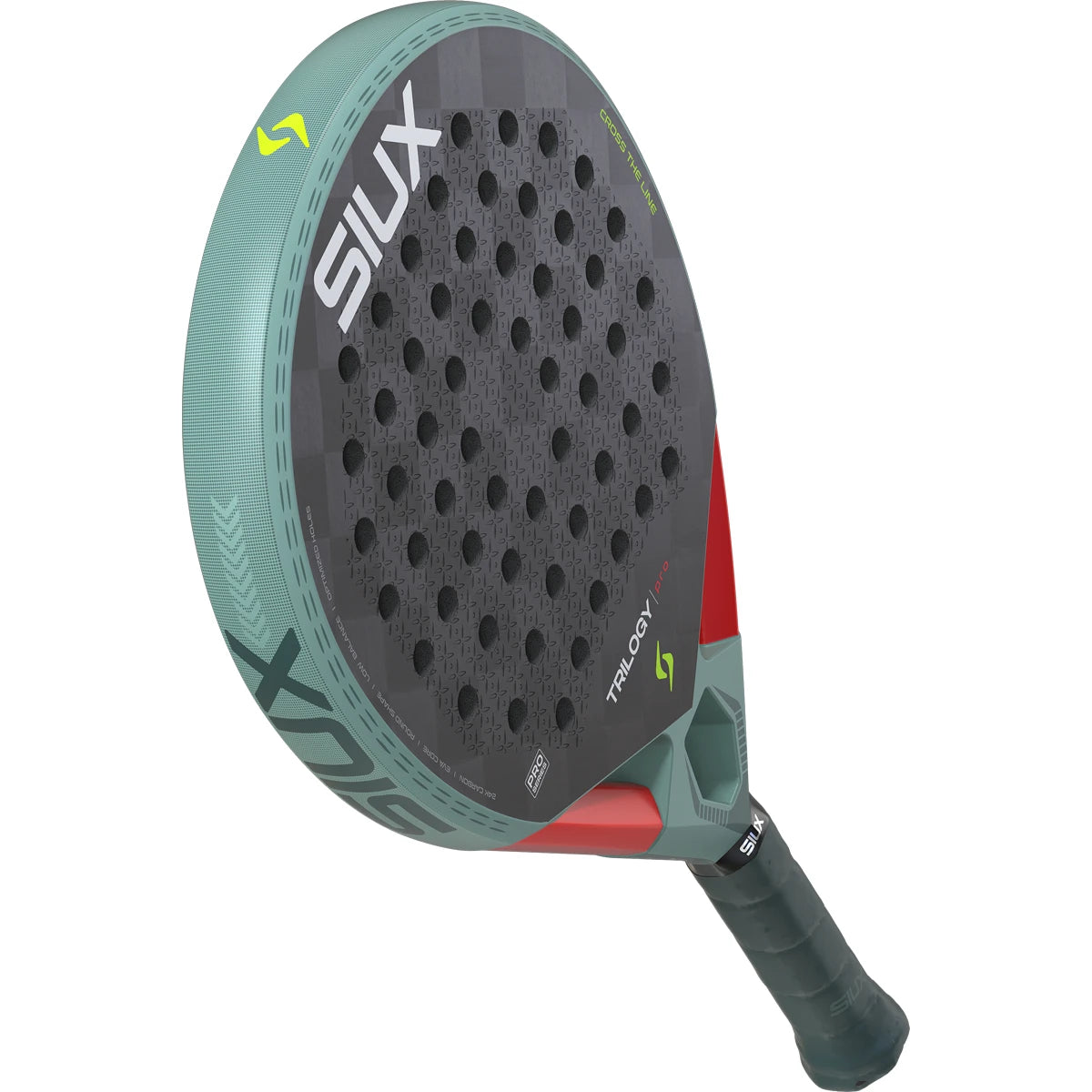 Raquette Test de Padel Siux Trilogy Pro 2026 Ash Green