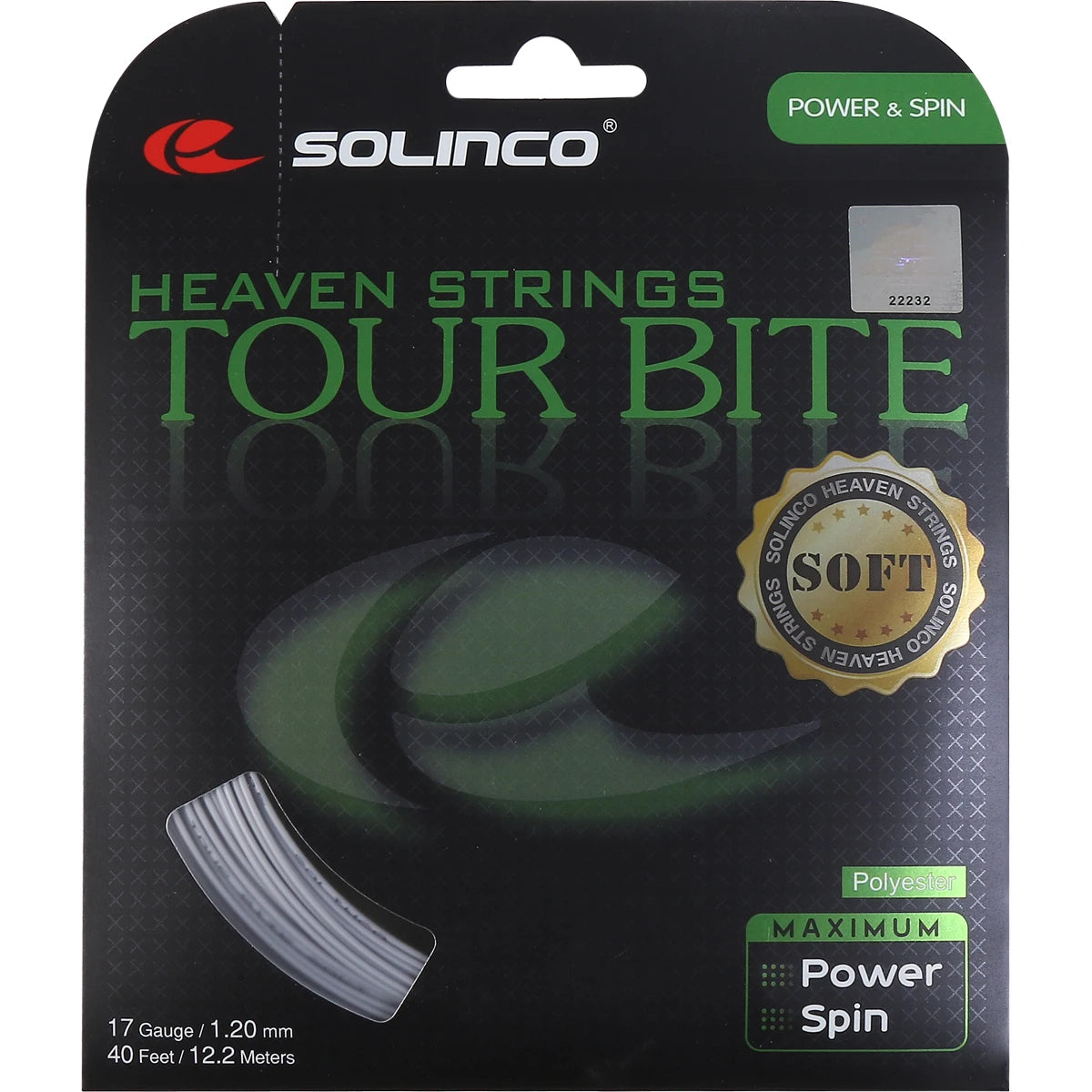 Cordage Solinco Tour Bite Soft (12 Mètres)