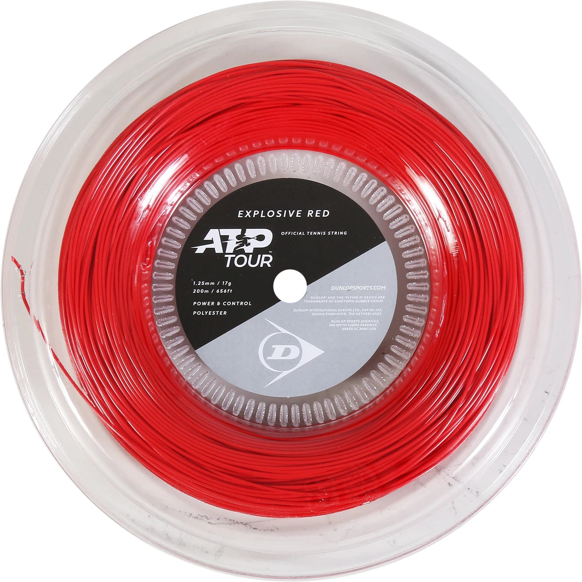 Bobine Dunlop Explosive Red (200 Mètres)