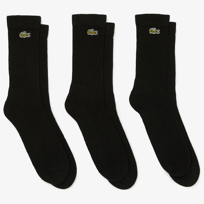 3 Paires de Chaussettes Lacoste Athlète (Mid)