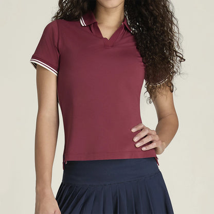 Polo Wilson Femme Club Cranberry