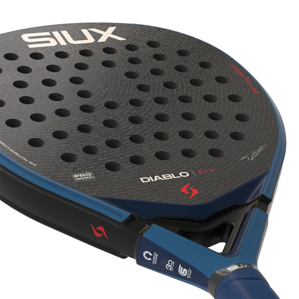 Raquette Test de Padel Siux Diablo Pro 2026 Royal Blue