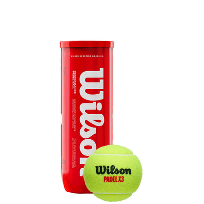 Carton de 24 Tubes de 3 Balles de Padel Wilson