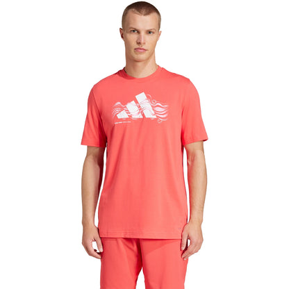 T-Shirt adidas Graphic Tennis Melbourne Technique