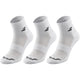 3 Paires de Chaussettes Babolat Quarter (Ankle)