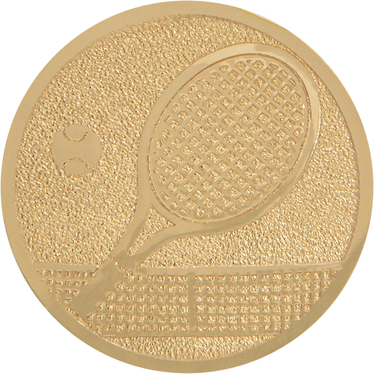 Pastilles Medaille Tennis (Alu - 25Mm)
