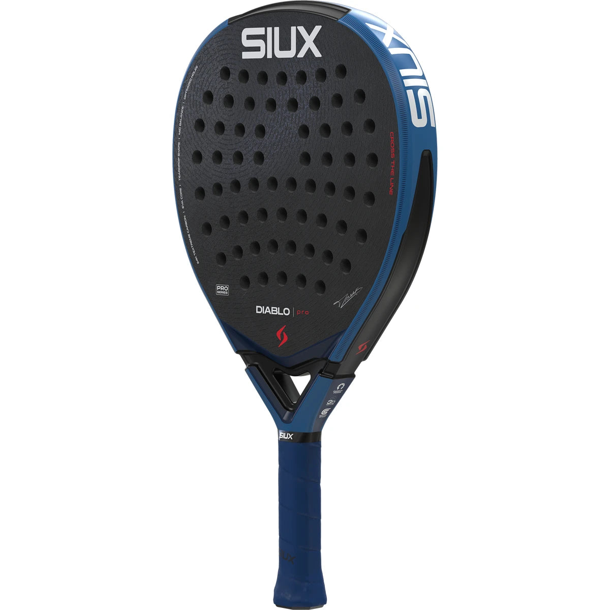 Raquette Test de Padel Siux Diablo Pro 2026 Royal Blue