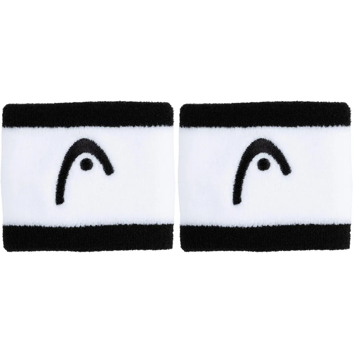 Paire de Serre Poignets Head Simple 2.5" Striped