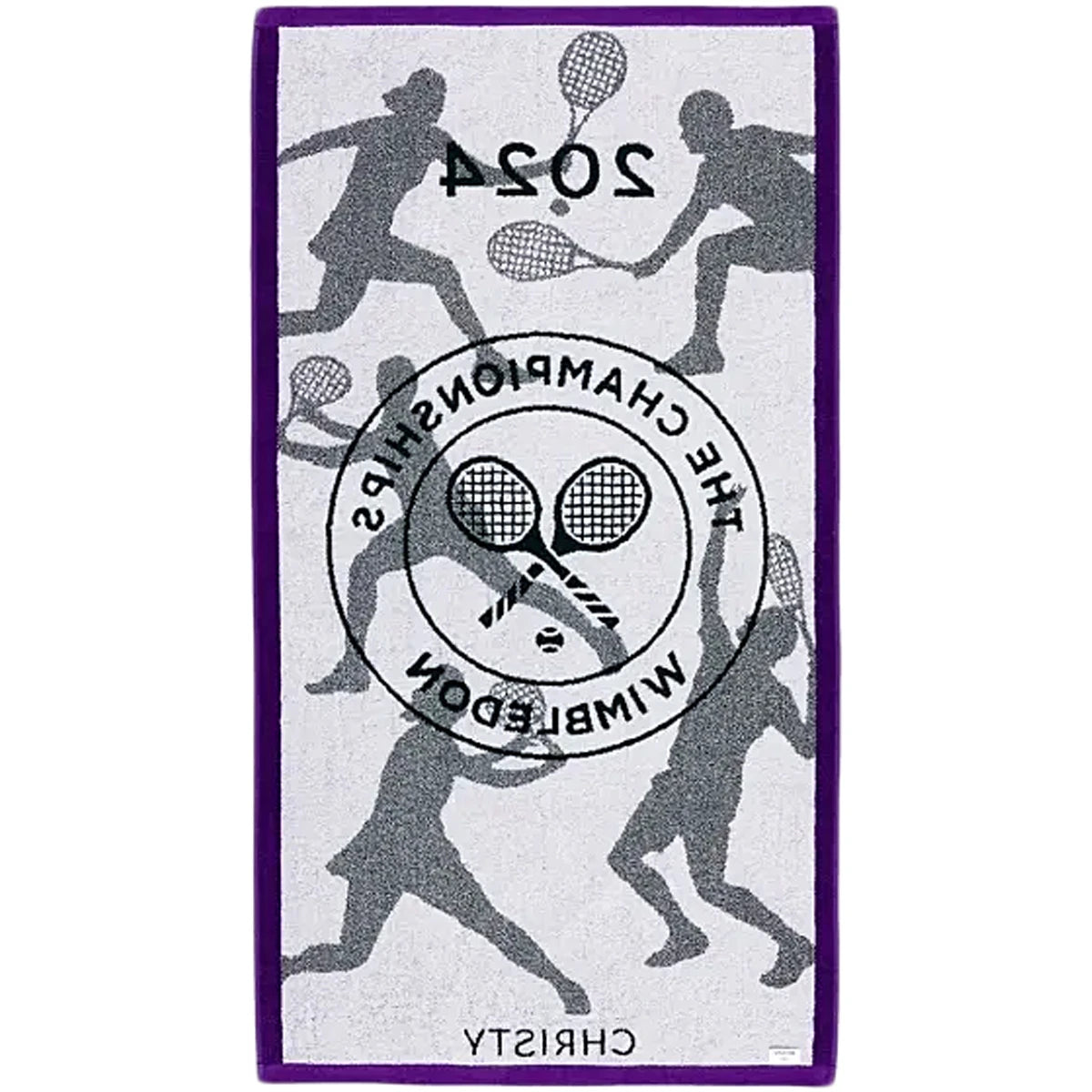 Serviette Joueur Wimbledon 2024 70*133 Cm