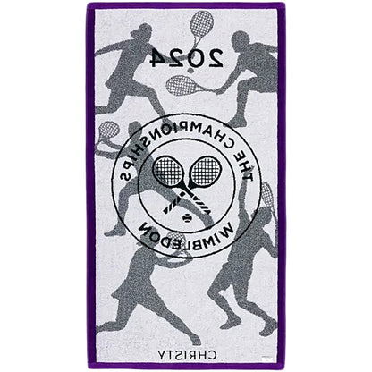 Serviette Joueur Wimbledon 2024 70*133 Cm