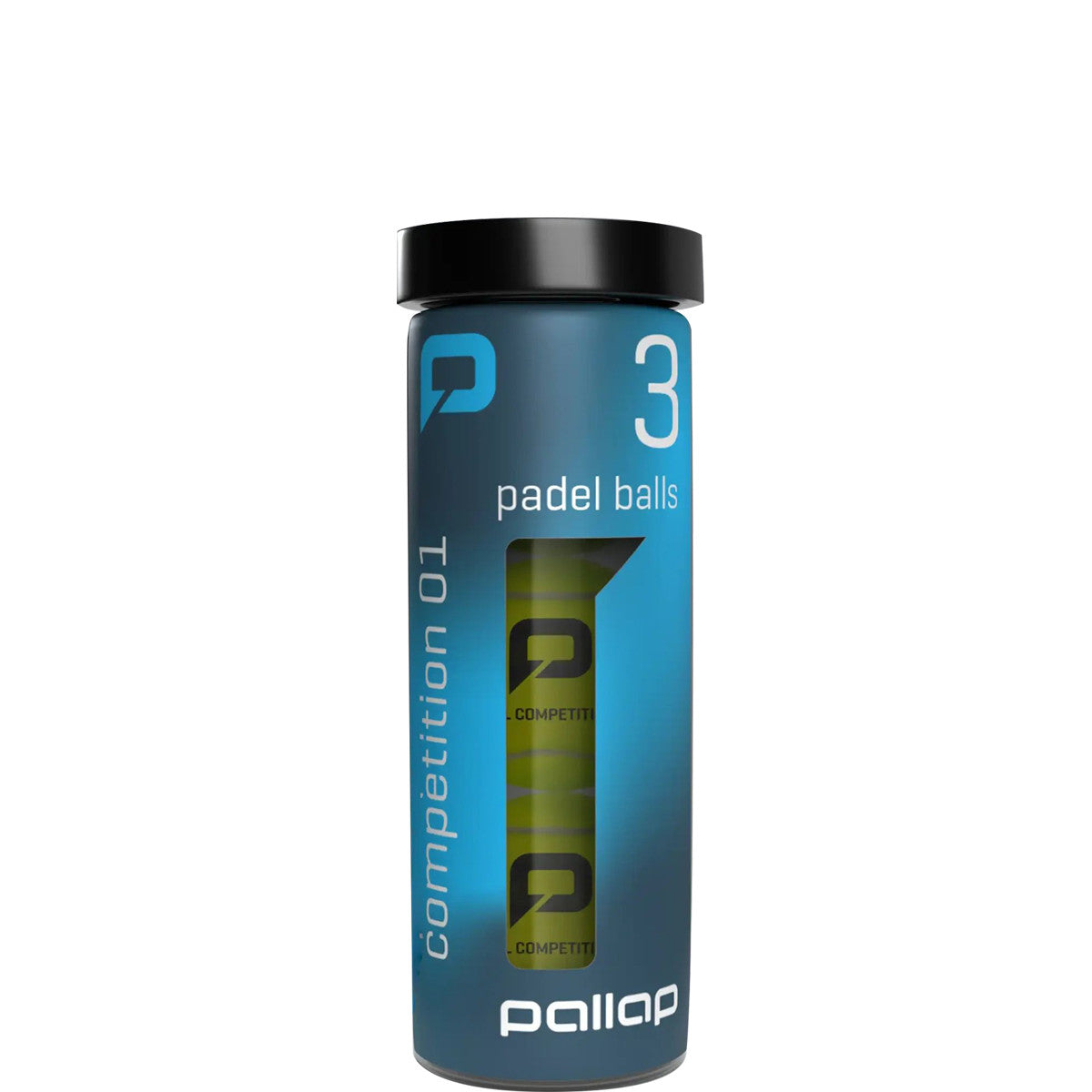 Tubes de 3 Balles de Padel Pallap