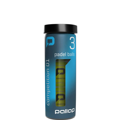 Tubes de 3 Balles de Padel Pallap