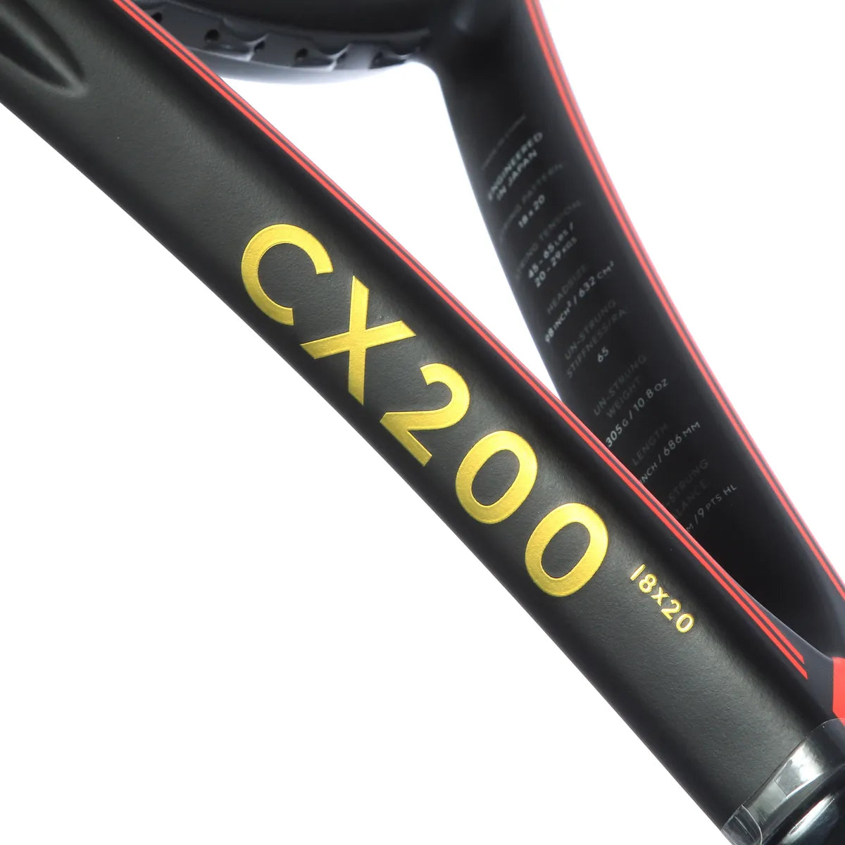 Raquette Dunlop Cx 200 18*20 Limited Edition (305 Gr)
