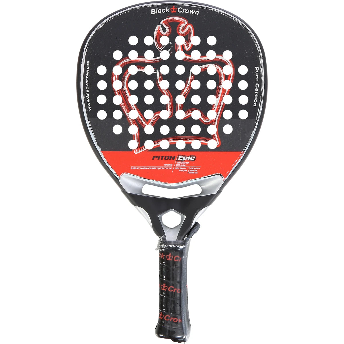 Raquette Occasion de Padel Black Crown Piton Epic