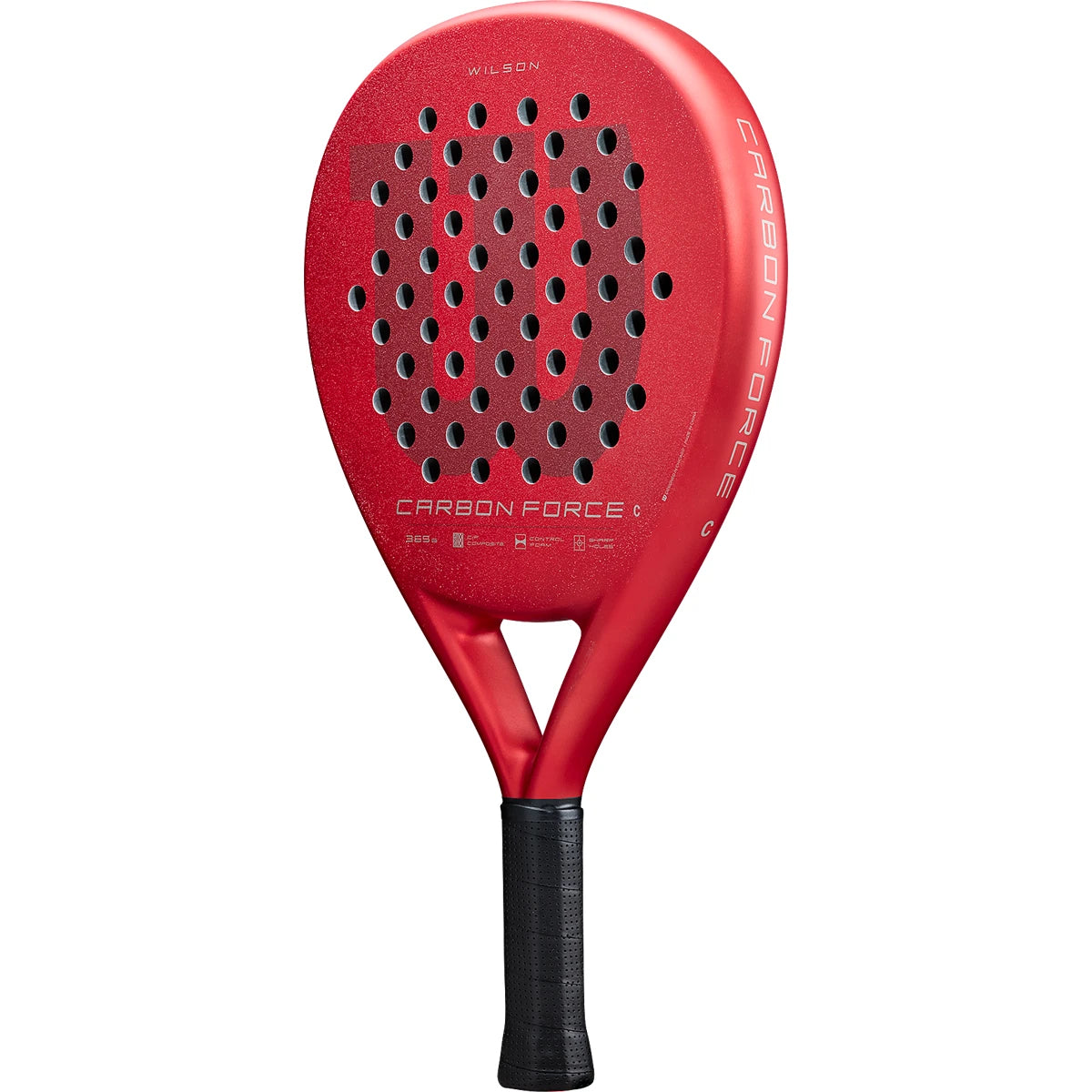 Raquette de Padel Wilson Carbon Force Red