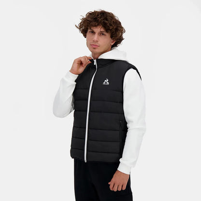 Doudoune Le Coq Sportif Contemporain sans Manches