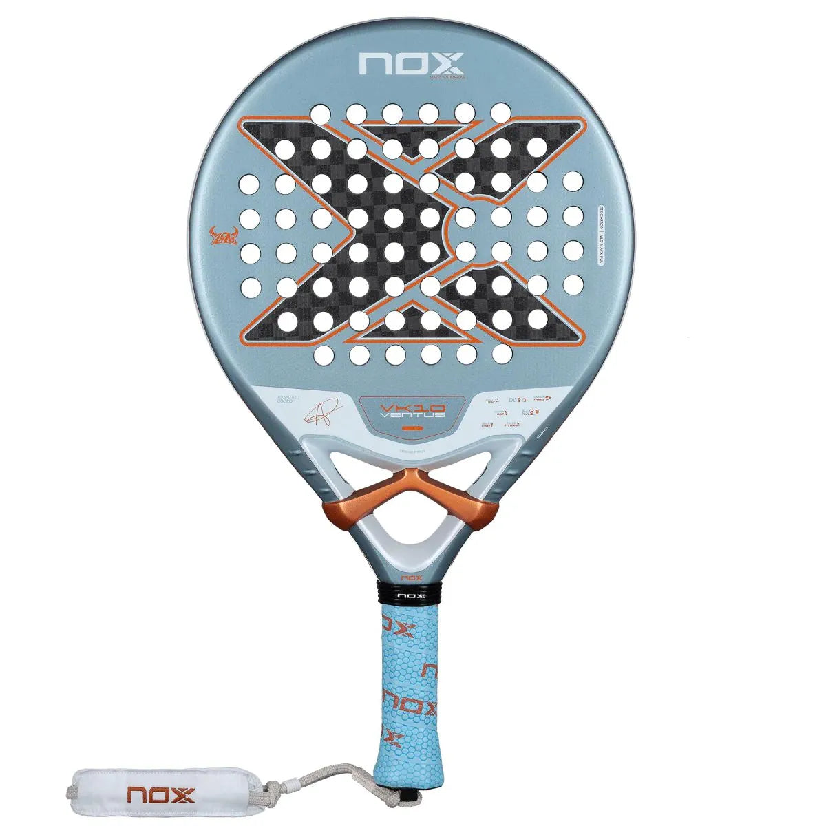 Raquette Test de Padel Nox VK10 Ventus Control 12K