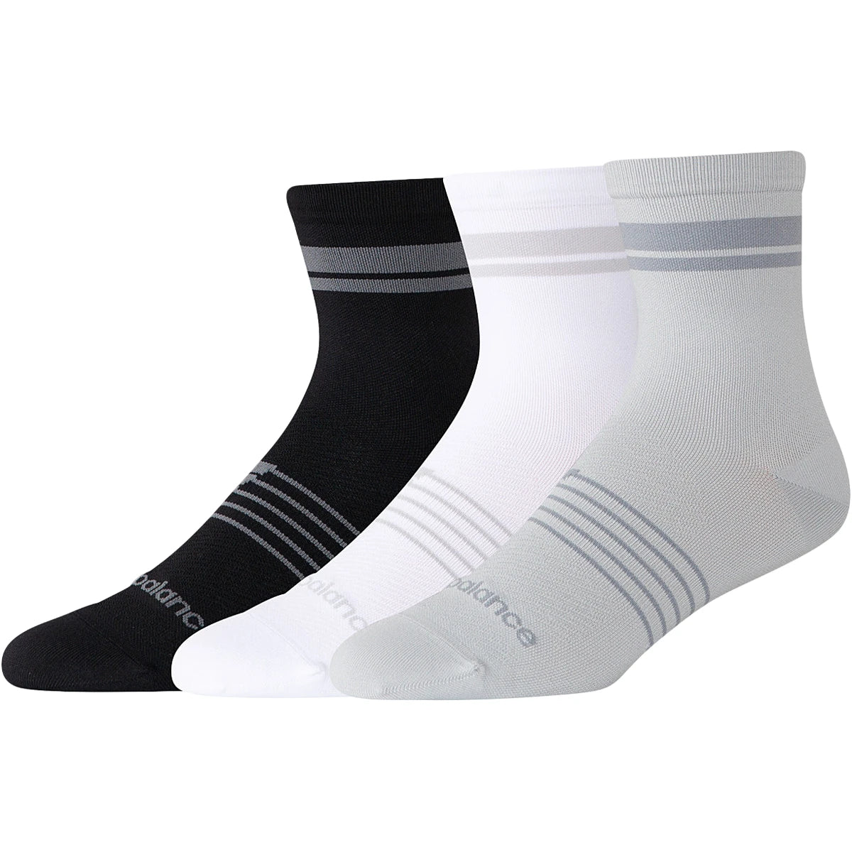 3 Paires de Chaussettes New Balance Pro Run (Mid)