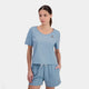 T-Shirt Le Coq Sportif Femme Contemporain