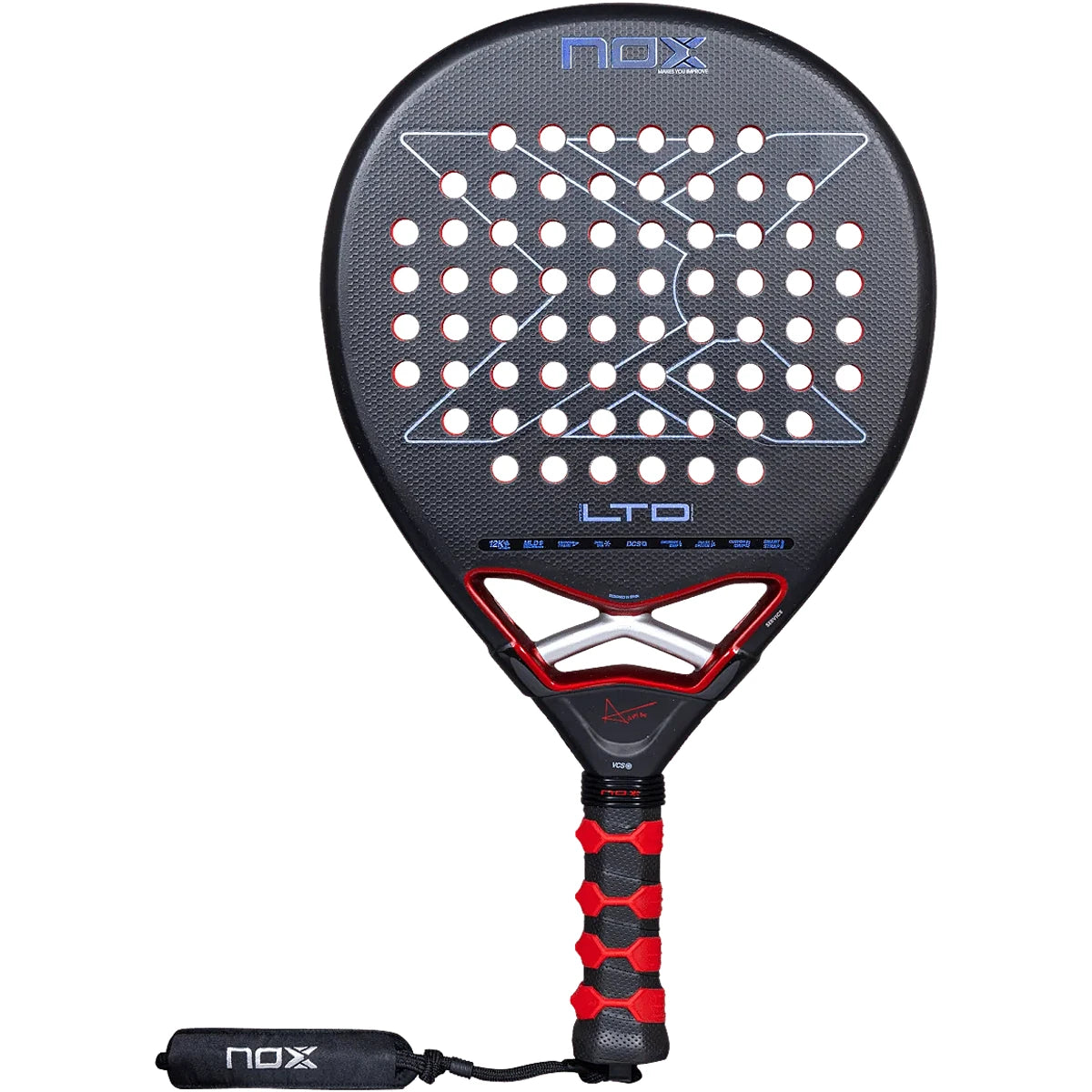 Pack Raquette de Padel Nox At10 Genius 12K Xtrem Limited